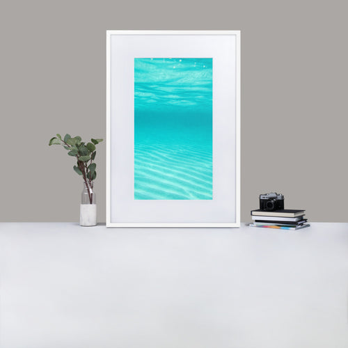 Dreams from the Sea ii - Matte Paper Framed Poster With Mat