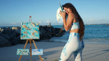 Mutual depth - Yoga Capri Leggings
