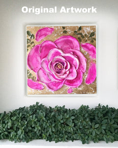 Golden Rose Special Edition Canvas Prints