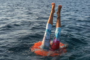 Shell'abrating - underwater Capri Leggings