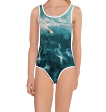 Surfin the wave - All-Over Print Kids Swimsuit
