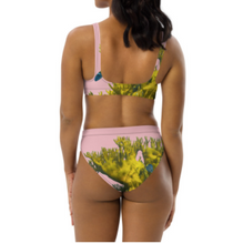 Happy Coral - Pink Recycled high-waisted bikini