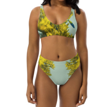 Happy Coral - Recycled high-waisted bikini