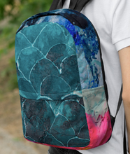 Fish scale Backpack / Artwork by Fay Ninon