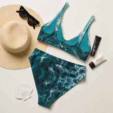 Surfin the Wave - Recycled high-waisted bikini