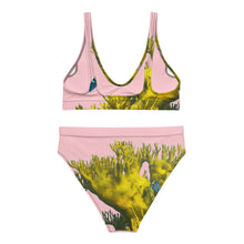 Happy Coral - Pink Recycled high-waisted bikini