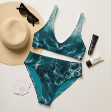 Surfin the Wave - Recycled high-waisted bikini