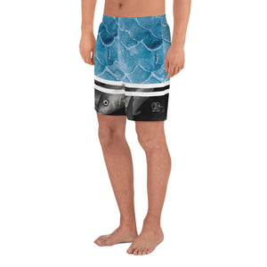 Bleu Fish school - Men's Athletic Long Shorts