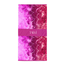 Fish Scale Fucshia Towel