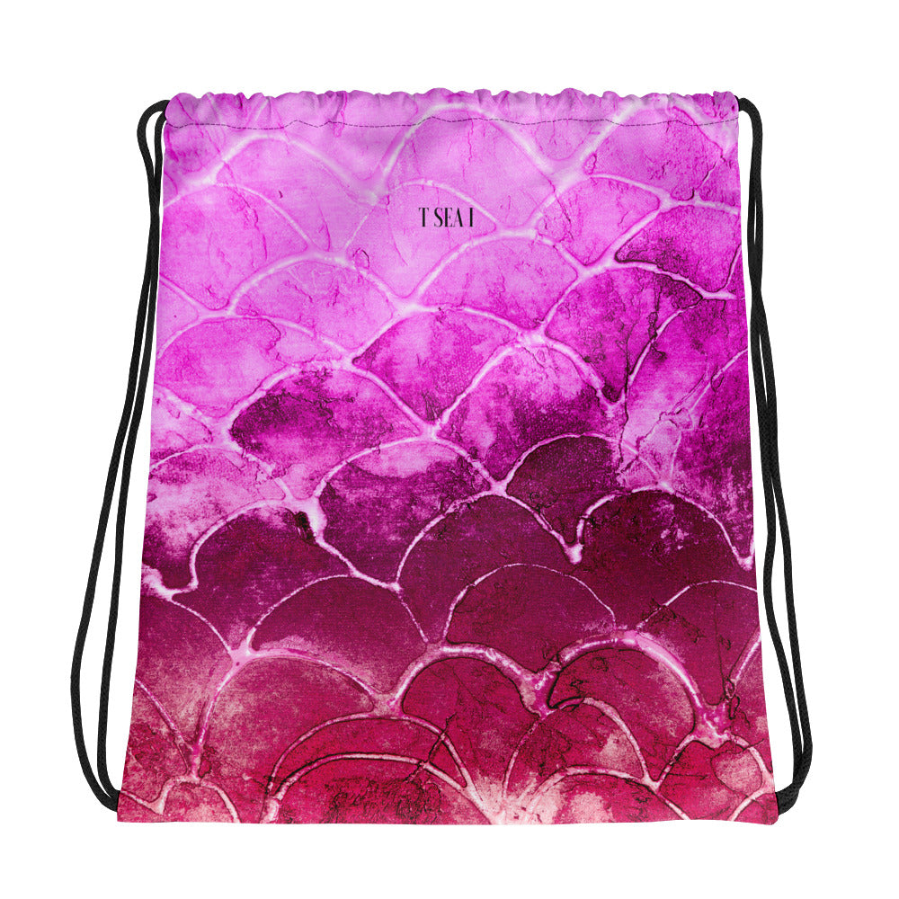 Fuschia - Drawstring bag