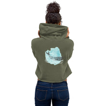 Equwhaleithy - Crop Hoodie