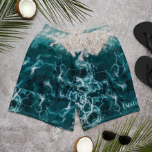 Surfin the wave - Men's Athletic Long Shorts