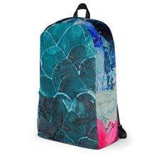 Fish scale Backpack / Artwork by Fay Ninon