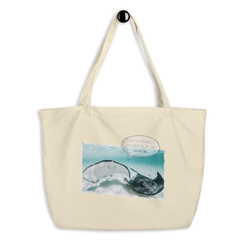 Ray-diant - Large organic tote bag