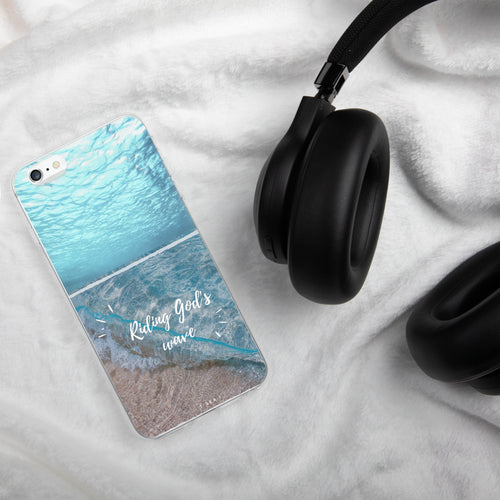 Riding God's Wave - iPhone Case