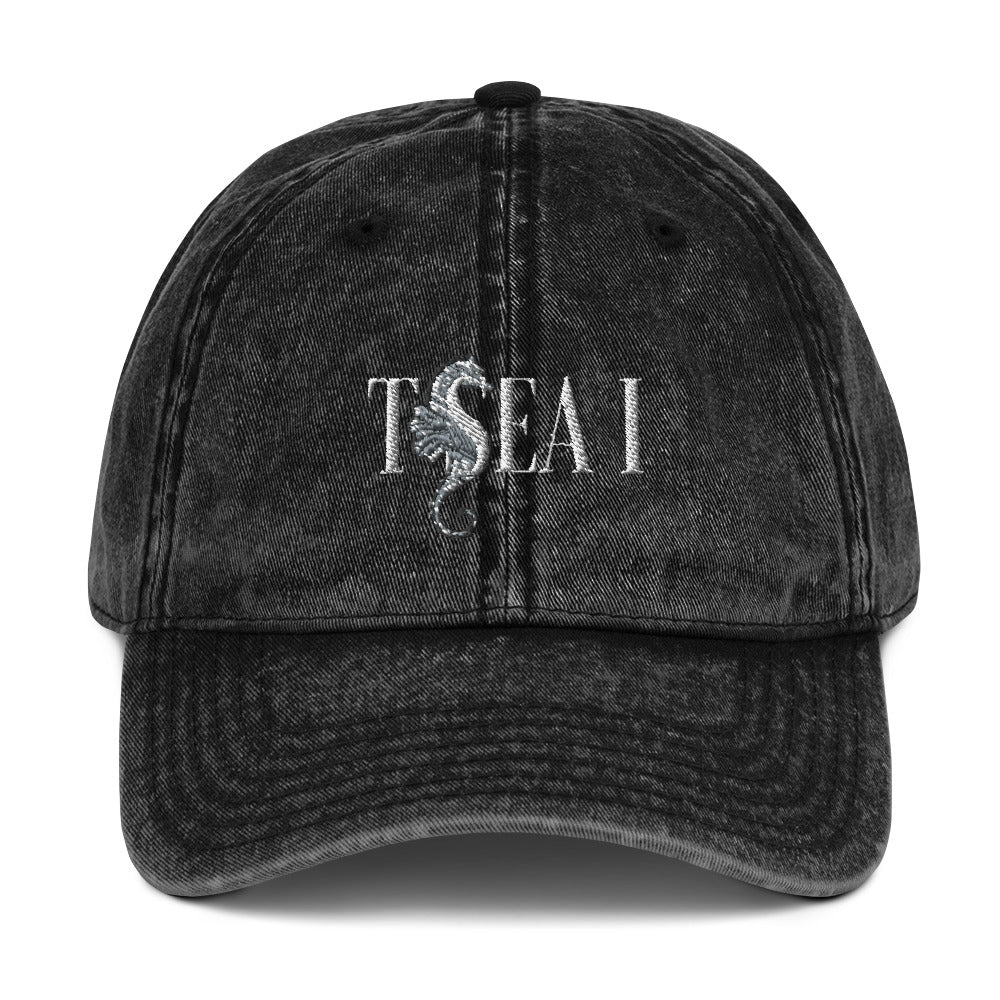 T SEA I - Vintage Cotton Twill Cap