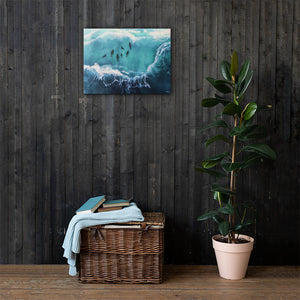 Seacret from the blue - Canvas