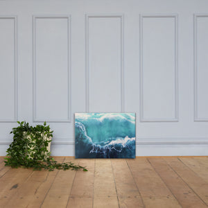 Seacret from the deep blue - 2 - Canvas