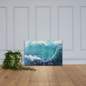Seacret from the deep blue - Canvas