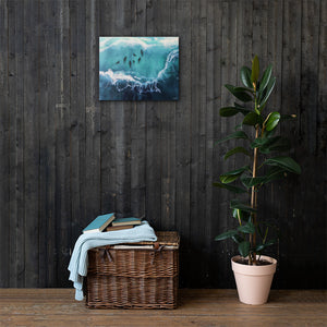 Seacret from the blue - Canvas