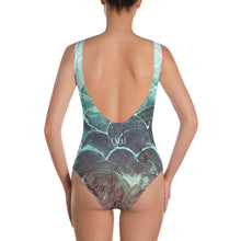 Turquoise FishScale - One-Piece Swimsuit