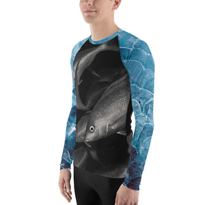 Blue sleeves snapper - Men's Rash Guard