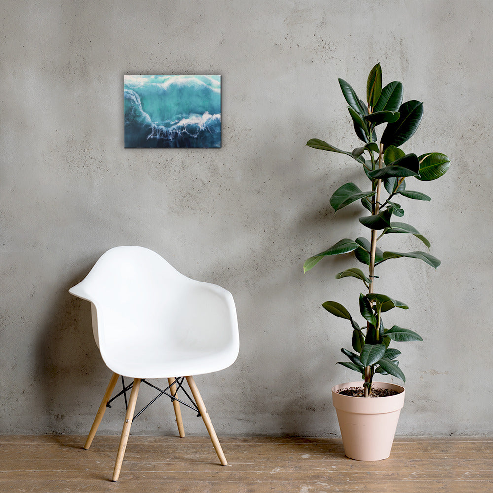 Seacret from the deep blue - 2 - Canvas