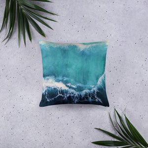 Seacret from the deep blue - Basic Pillow