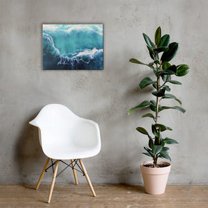 Seacret from the deep blue - 2 - Canvas