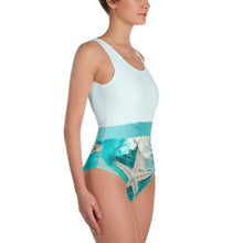 Sea-Star - White top One-Piece Swimsuit