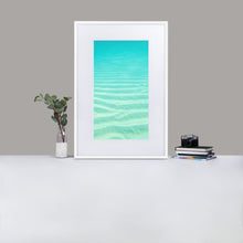 Dreams from the Sea iii Matte Paper Framed Poster With Mat