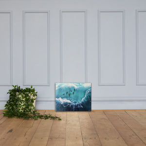 Seacret from the blue - Canvas