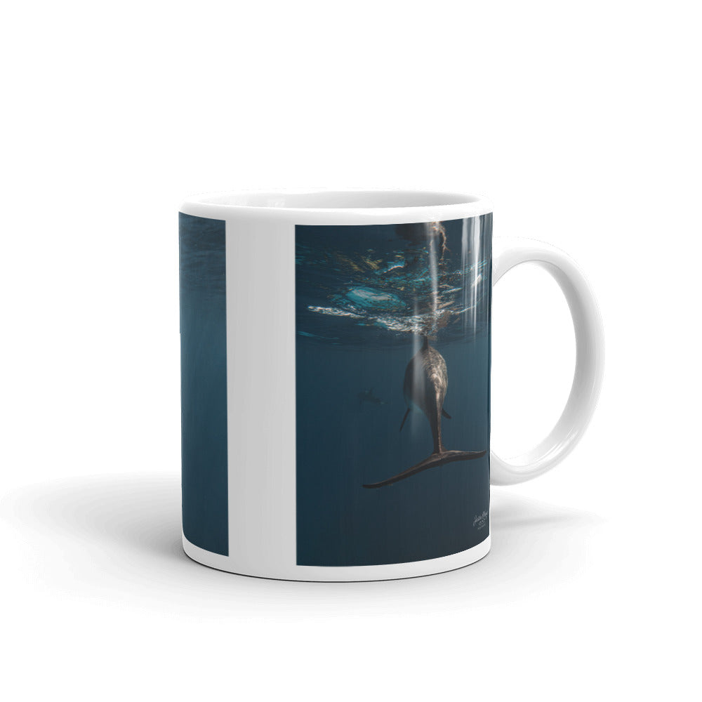 Dolphintastic - Mug by Justin Okoye