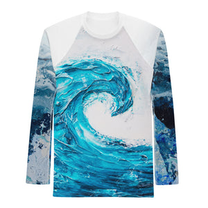 Making waves- Men's Rash Guard