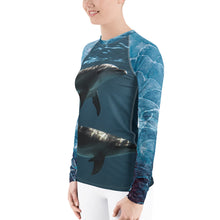 Dolphintastic Women's Rash Guard