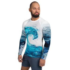 Making waves- Men's Rash Guard