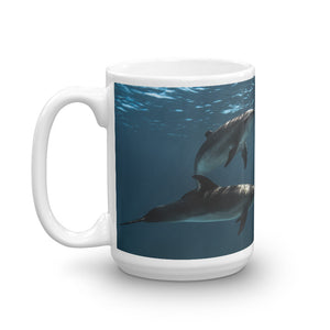 Dolphintastic - Mug by Justin Okoye