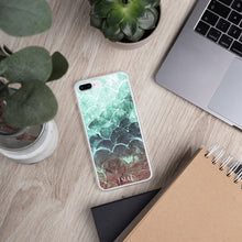 Turquoise Fish scale iPhone Case