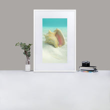 Dreams from the Sea iii - Matte Paper Framed Poster With Mat