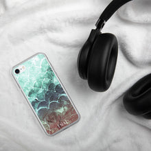 Turquoise Fish scale iPhone Case