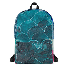 Fish scale Backpack / Artwork by Fay Ninon