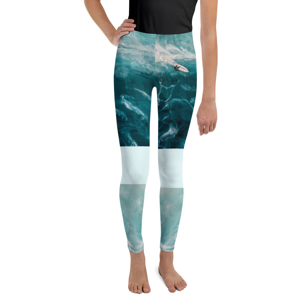 Surfin the Wave - Youth Leggings