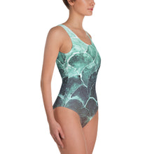 Turquoise FishScale - One-Piece Swimsuit