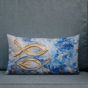 Vessel of the Fish - Premium Pillow