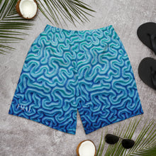Brain Coral - Men's Athletic / Underwater Long Shorts