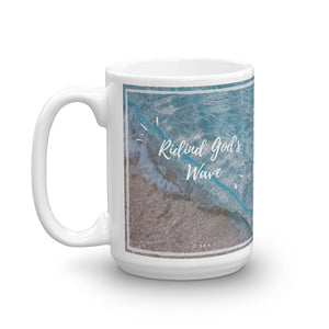 Riding God's wave - Mug