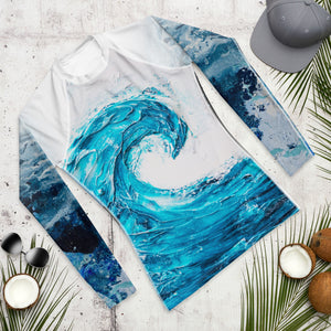 Making waves- Men's Rash Guard