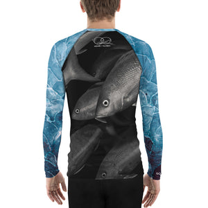 Blue sleeves snapper - Men's Rash Guard