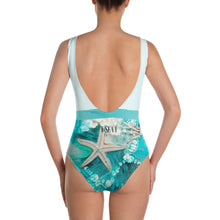 Sea-Star - White top One-Piece Swimsuit