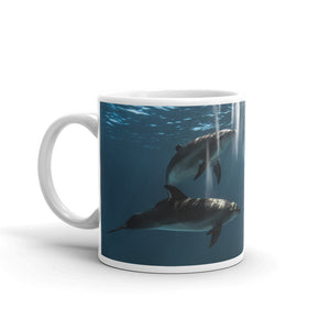 Dolphintastic - Mug by Justin Okoye